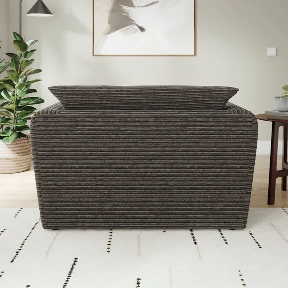 Blake Horizontal Jumbo Cord Snuggle Chair 3