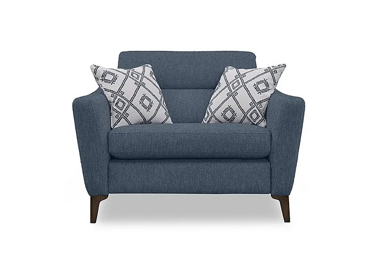 Moderna Power Recliner Snuggler with Power Telescopic Headrest