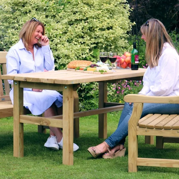 Emily 4 Seater Rectangle Dining Set 5