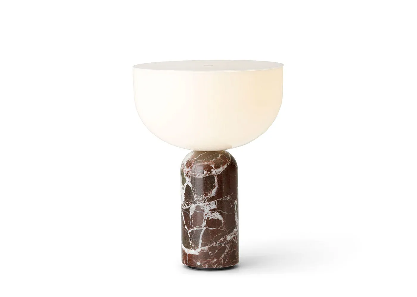 New Works Kizu LED Portable Table Lamp Rosso Levanto 1