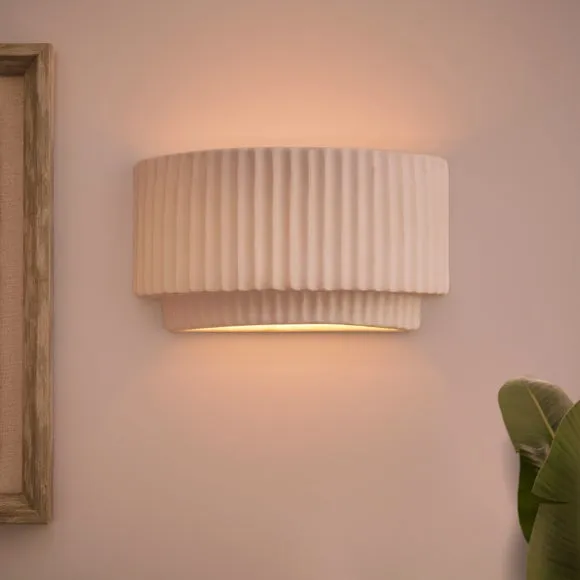 Aivon Ribbed Wall Light 5