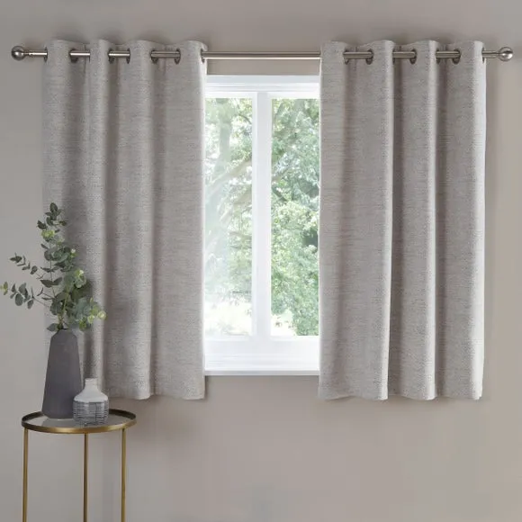 Churchgate Swithland Herringbone Eyelet Curtains (Blackout Available) 6