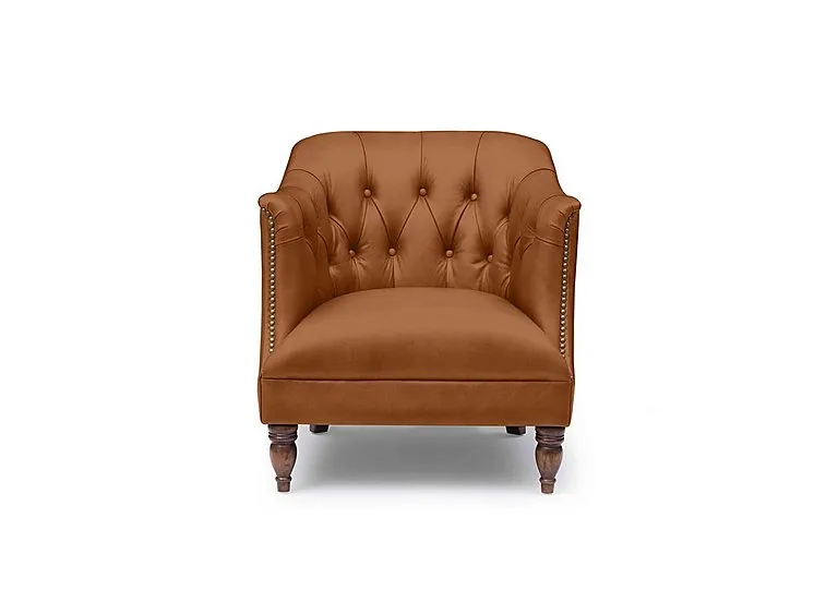 Henson Leather Tub Chair
