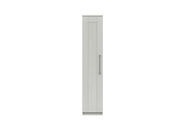 Fenchurch 1 Door Wardrobe - White