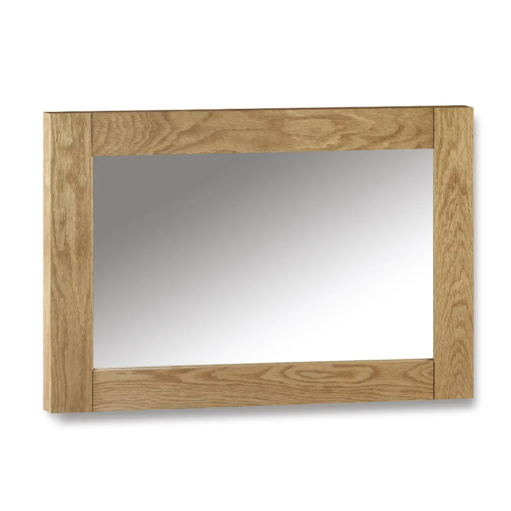 Marlborough Oak Wall Hanging Mirror - 70 x 100 cm
