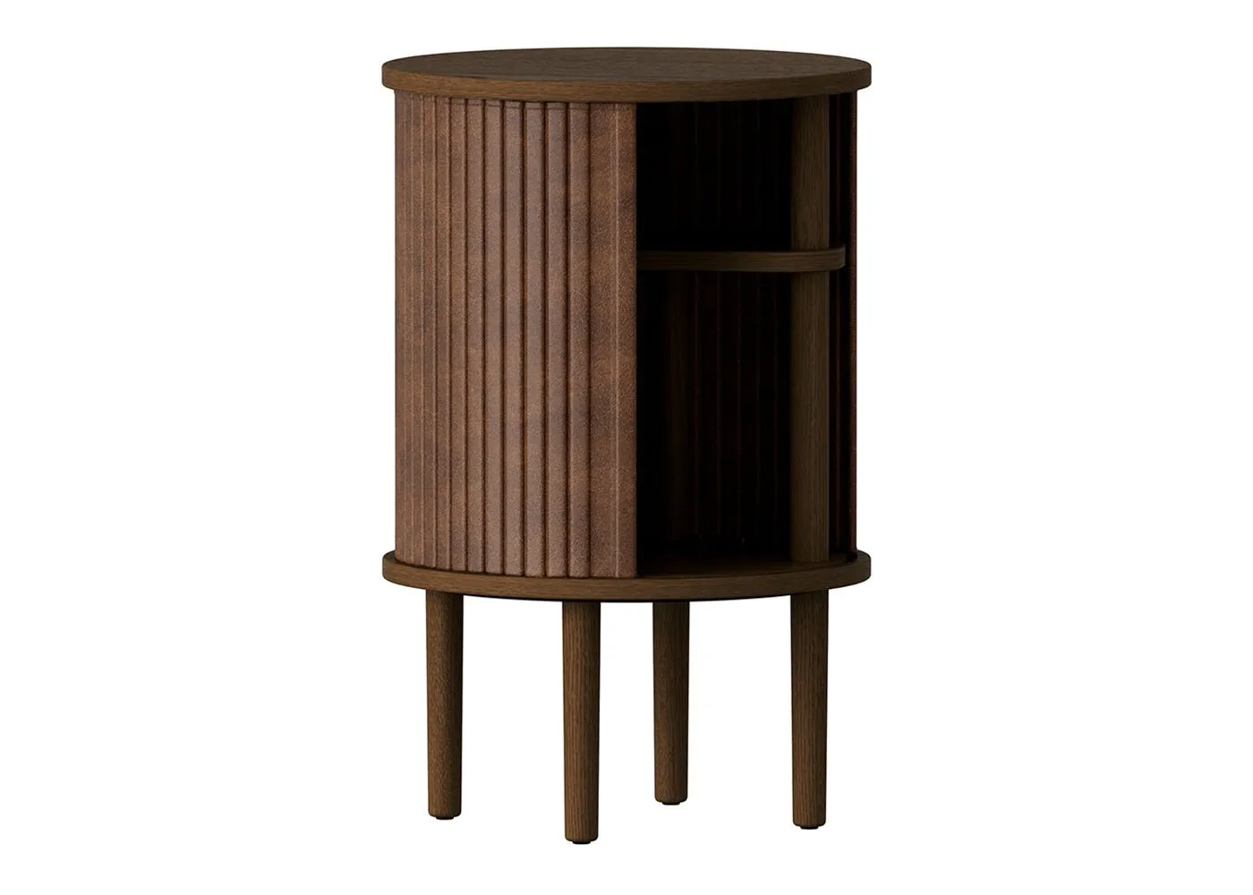 Umage Audacious Side Table Dark Oak & Horizons Hazelnut 1