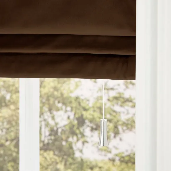 Recycled Velour Roman Blind 4