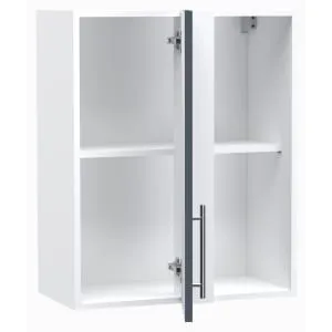 Wickes Orlando Marine Blue Corner Wall Unit - 600mm 2