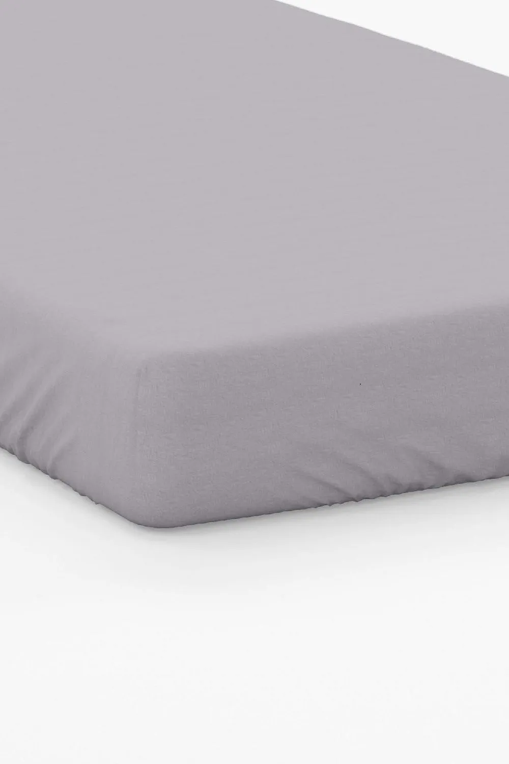 Belledorm Premium Blend 500 Thread Count 30cm Fitted Sheet in Light Grey 1