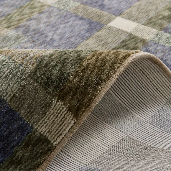 Think Rugs Nova Check Rug 6