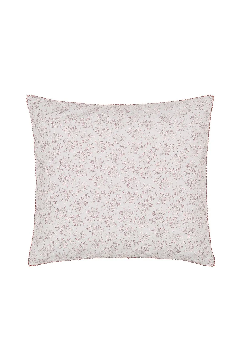 Murmur 'Mae' Cotton Cushion in Pink