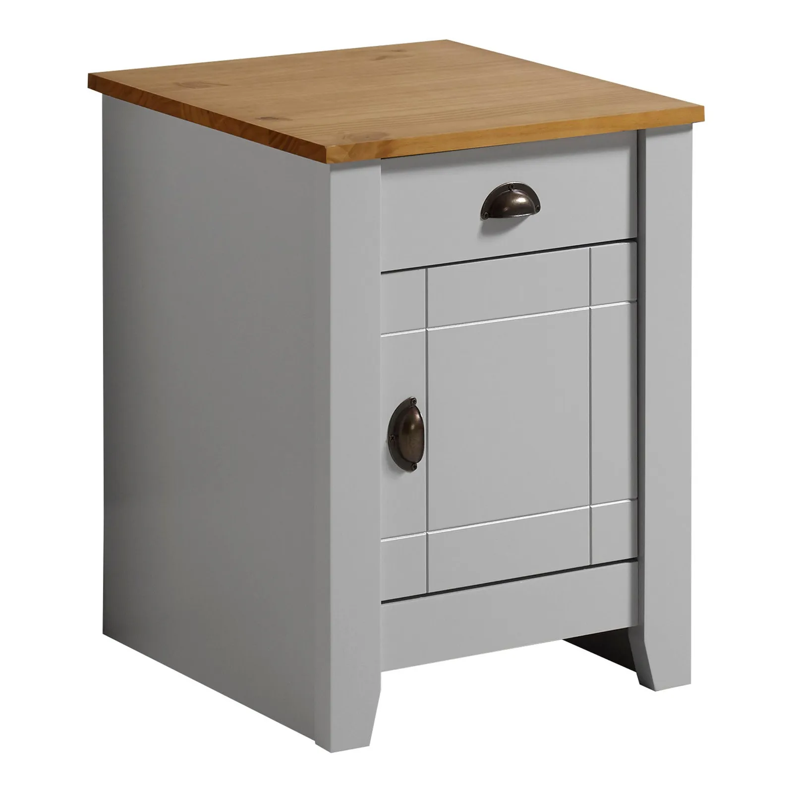 Ludlow Grey Bedside Grey