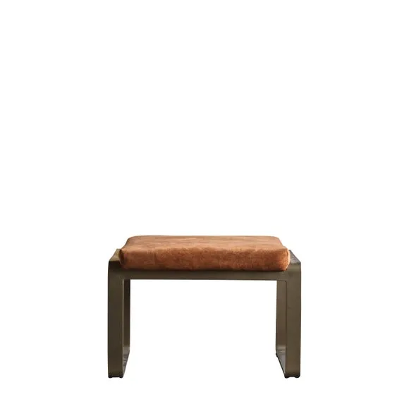 Cosette Footstool Ochre 6