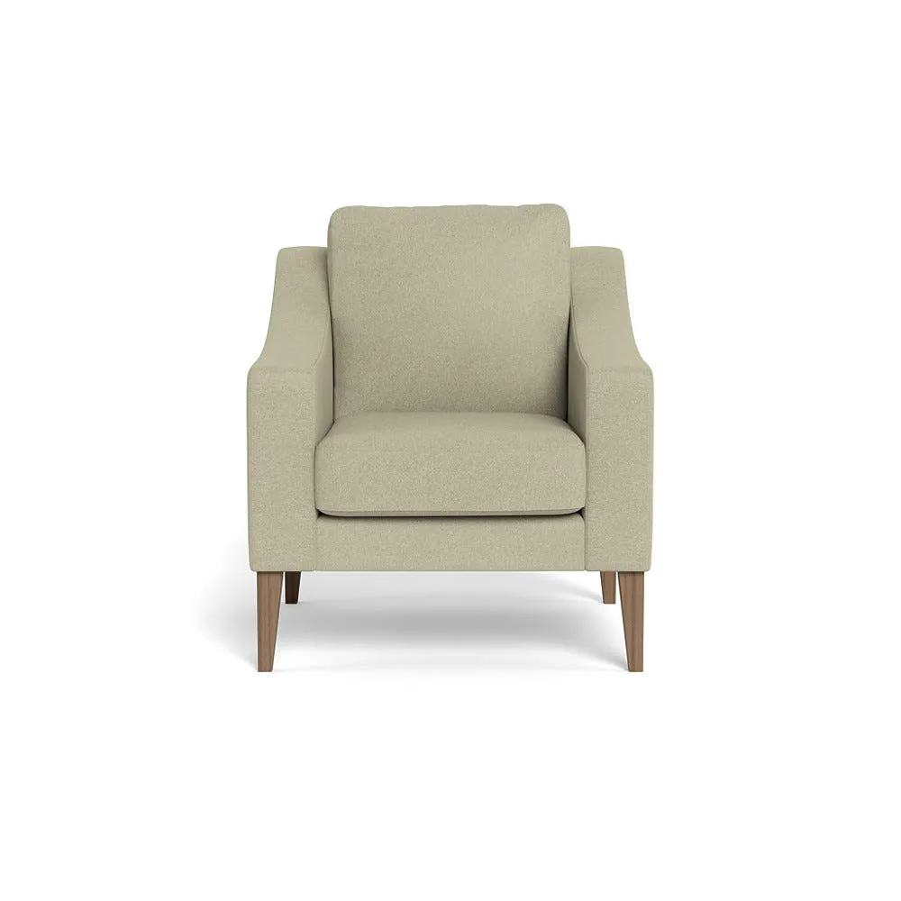 Heal's Richmond Armchair Cotton Grain Tinted Ash Feet