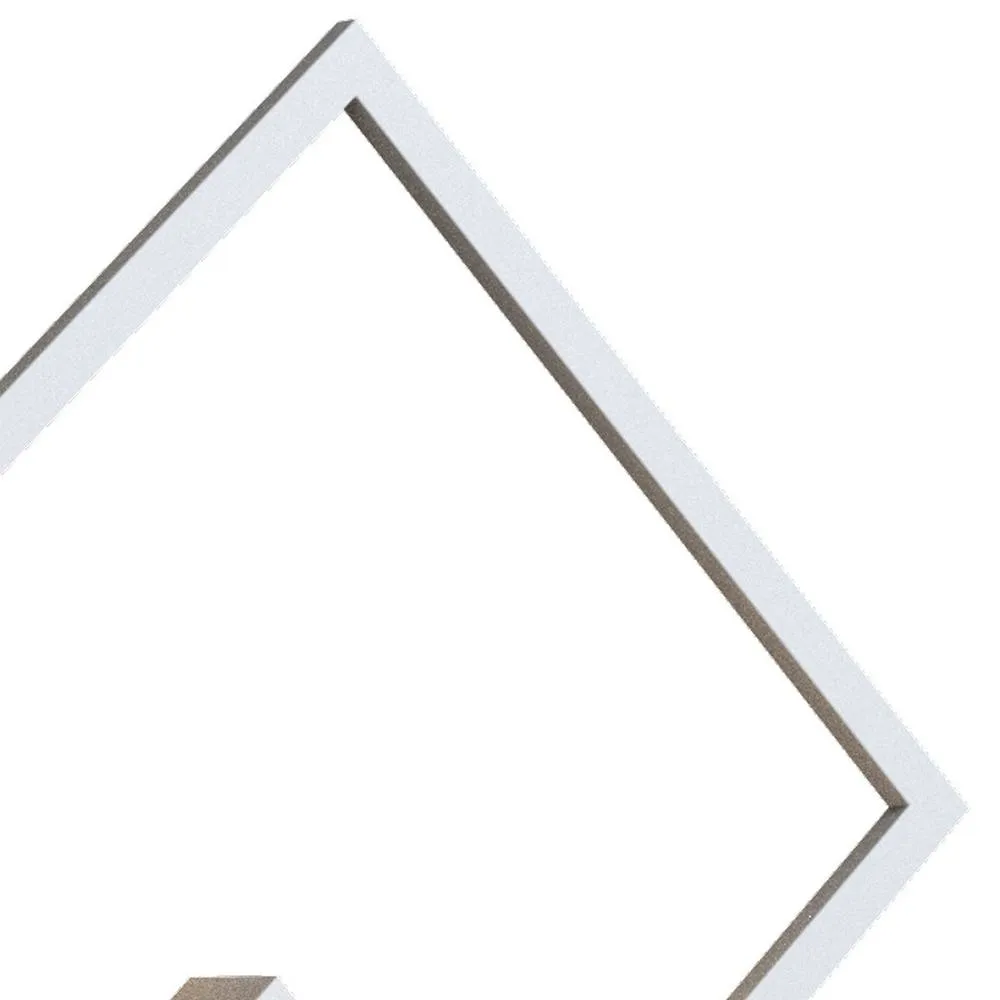Netlighting Boutique Square Wall Lamp Dimmable 18W LED 3000K 1150lm White 3