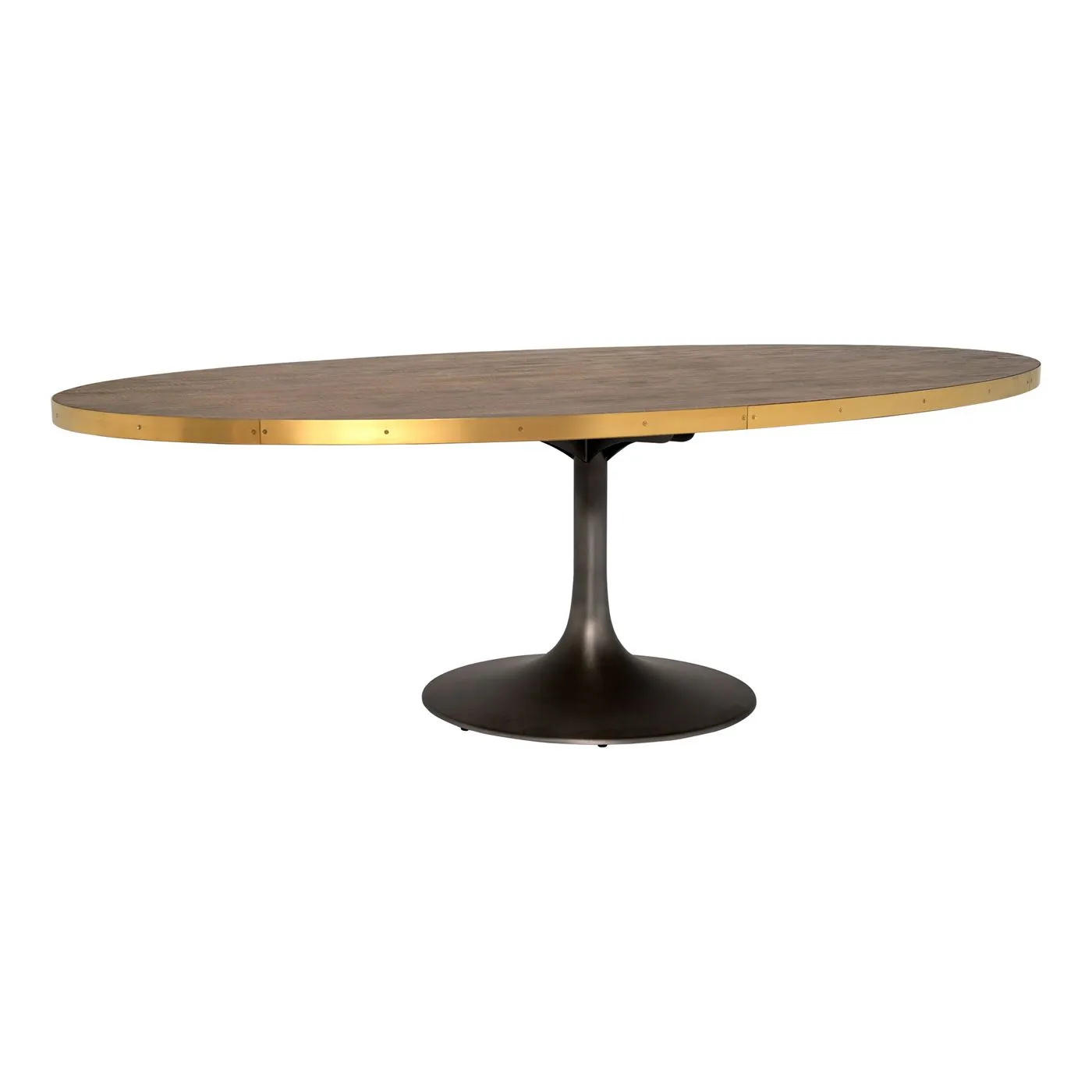 Talula Oval Dining Table, Light Burnt Oak