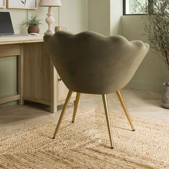 Vivian Velvet Cocktail Chair 2