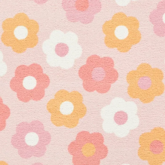 Catherine Lansfield Kids Daisy Retro Rug 2