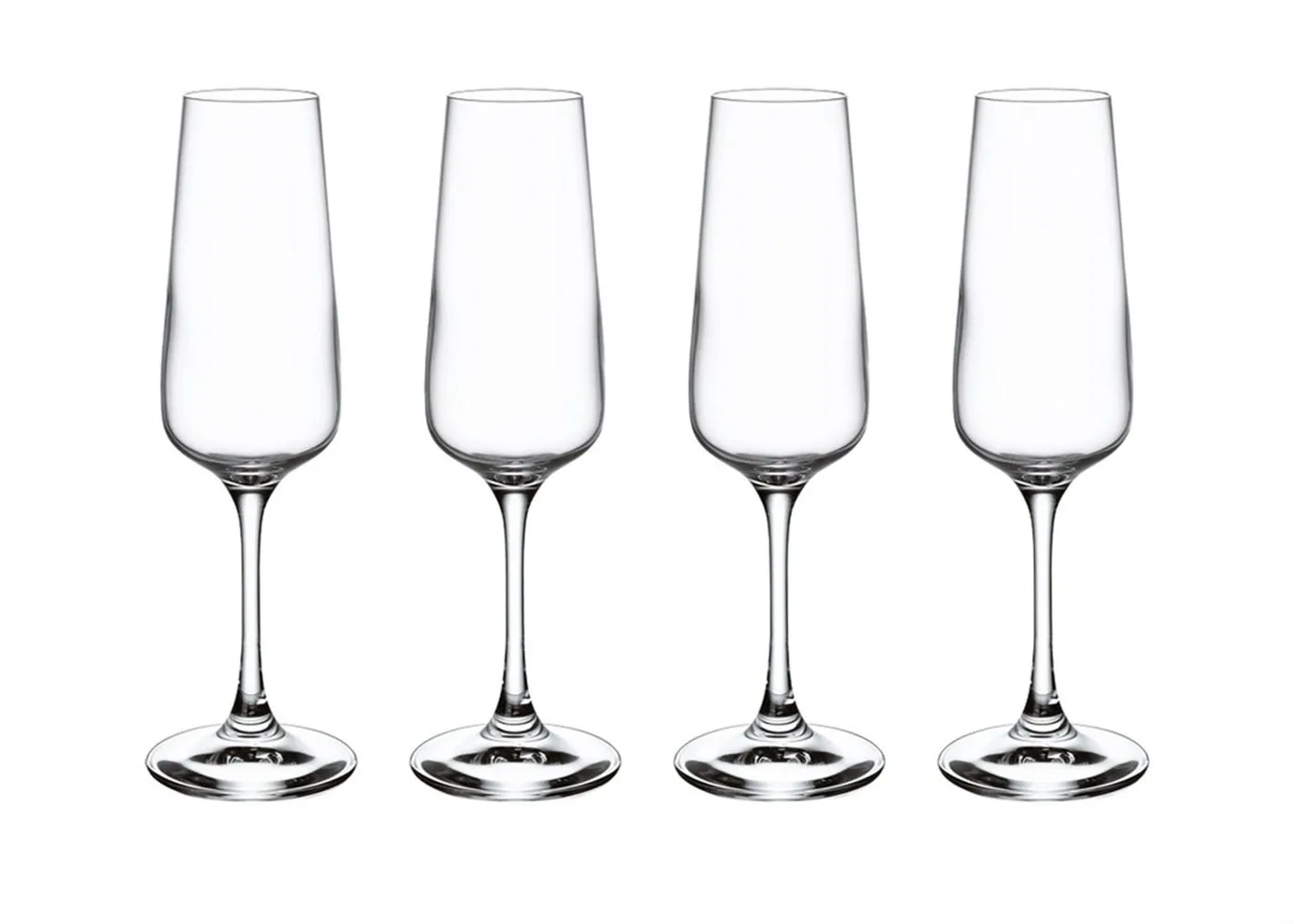 Villeroy & Boch Ovid Champagne Flute Set of 4