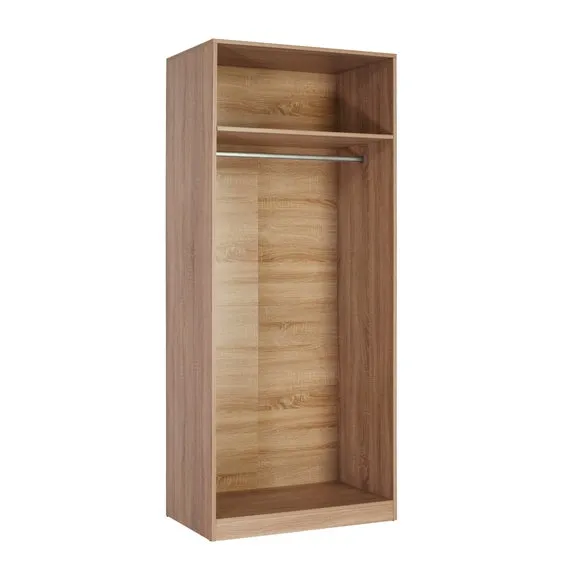 Hydge Double Wardrobe, White 2
