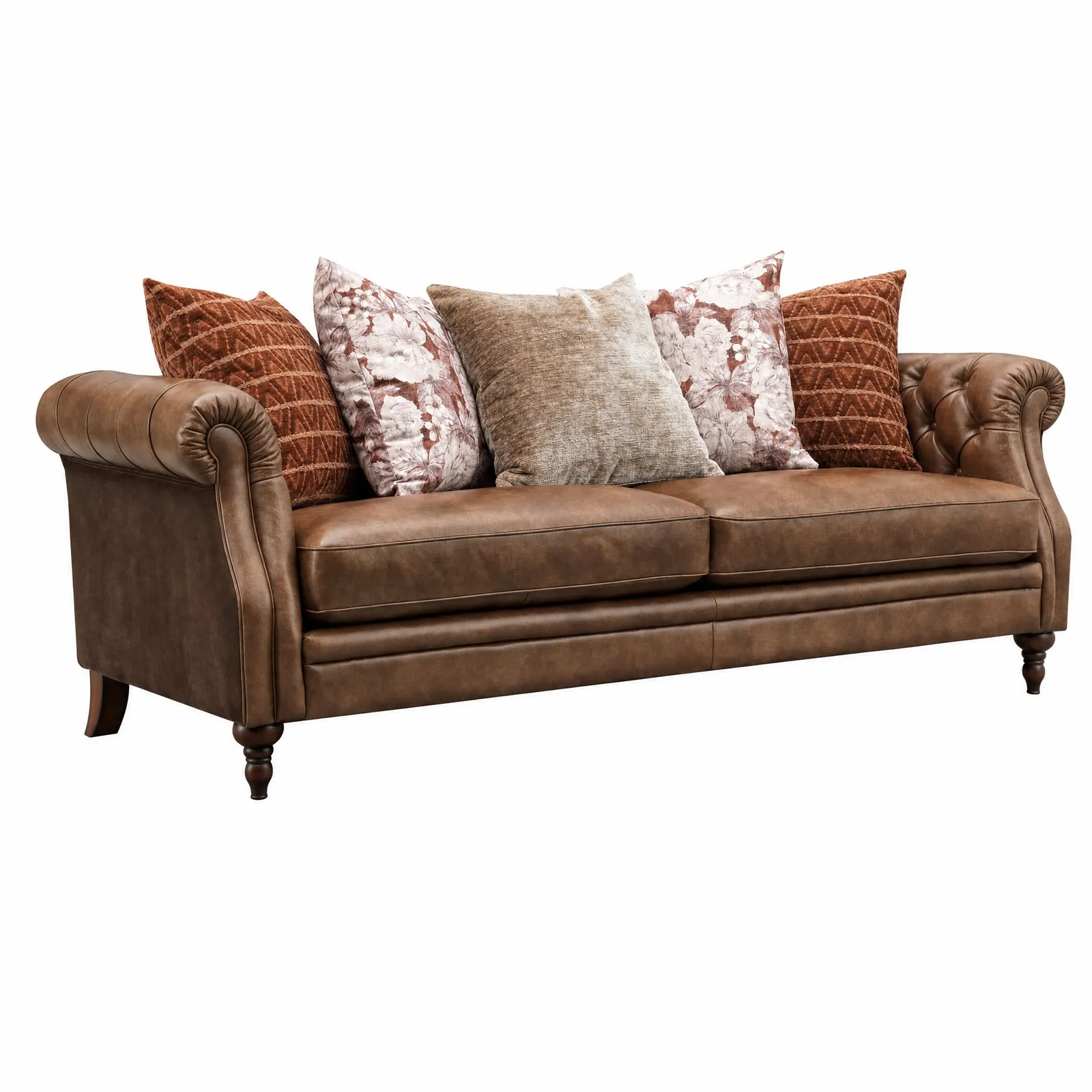 Norcot 3 Seater Sofa Scatter Back Fabric | Barker & Stonehouse 2