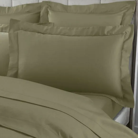 Hotel 230 Thread Count 100% Cotton Sateen Oxford Pillowcase 1
