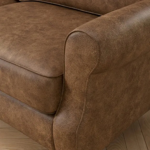 Millie Soft Faux Leather 2 Seater Sofa Bed 4