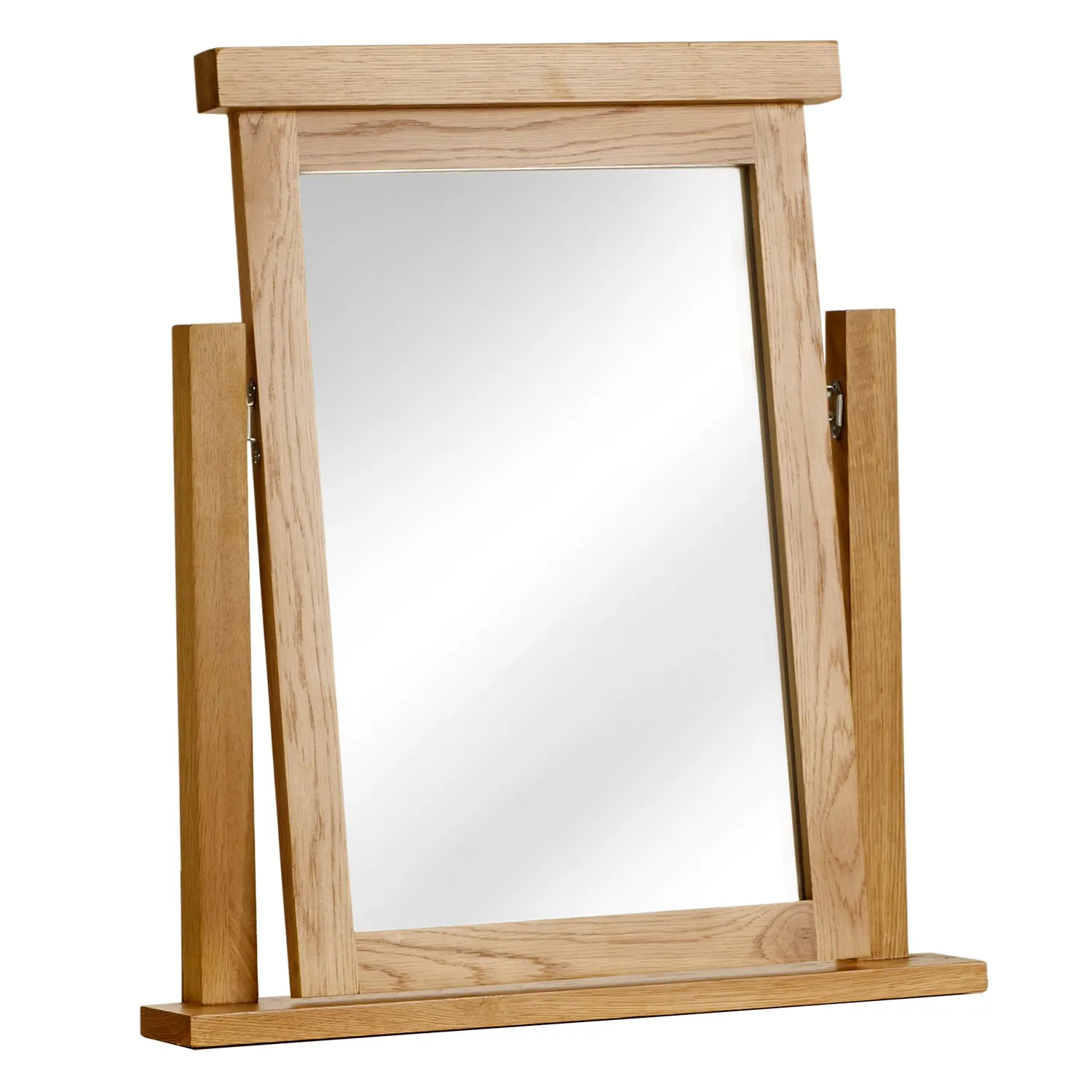 Woburn Oak Mirror Brown