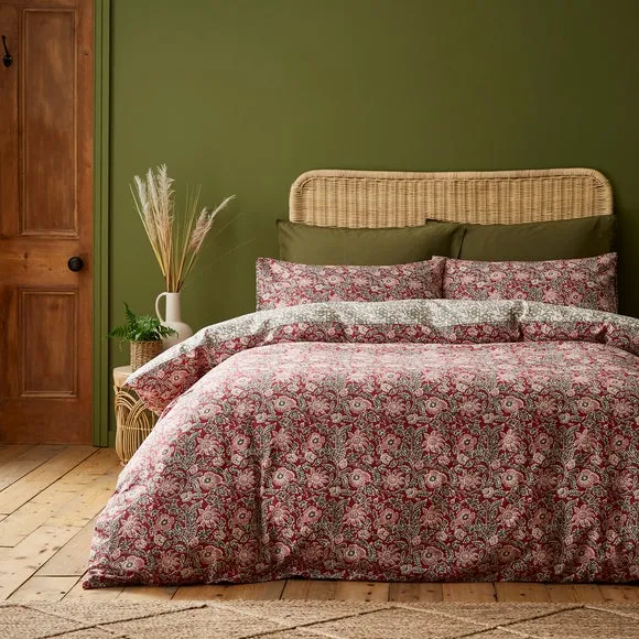 Ziara 100% Cotton Duvet Cover and Pillowcase Set