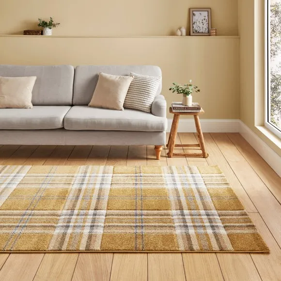 Catherine Lansfield Kelso Check Rug 1
