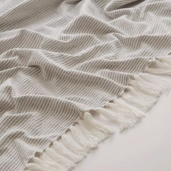 Russell Stripe Throw Blanket 3