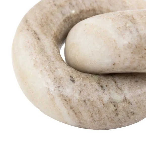 Cedar & Sage Avila Marble Link Ornament 4