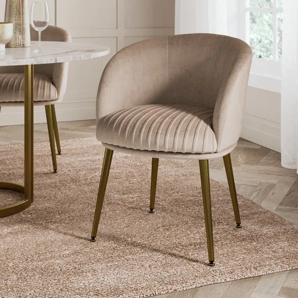 Bella Dining Chair, Velvet