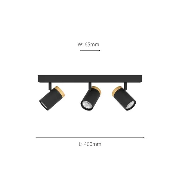 EGLO Cartagena 3 Light Adjustable LED Spotlight 4