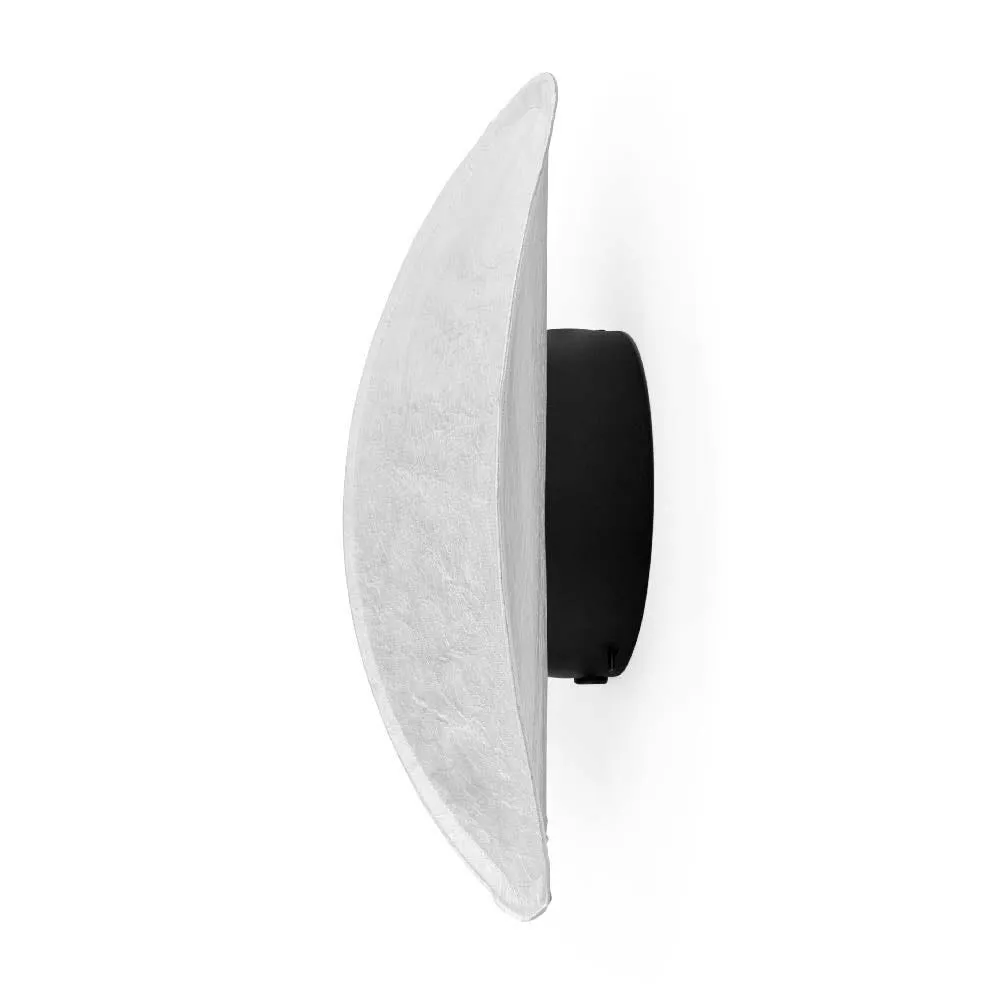 New Works Tense LED Wall Light White/Black Base 2
