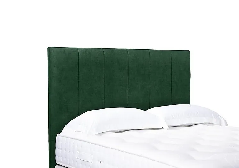 Artisan Collection Heyman High Floor Standing Headboard - Single - Tormaline Green