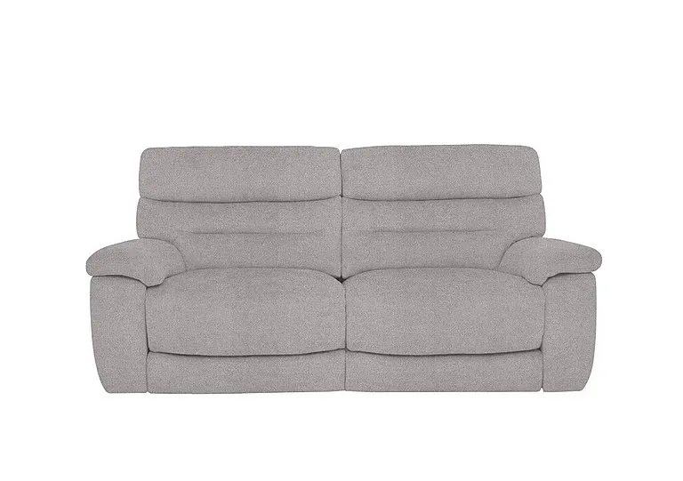 Nimbus 3 Seater Fabric Power Recliner Sofa with Power Headrests - R27 Pewter