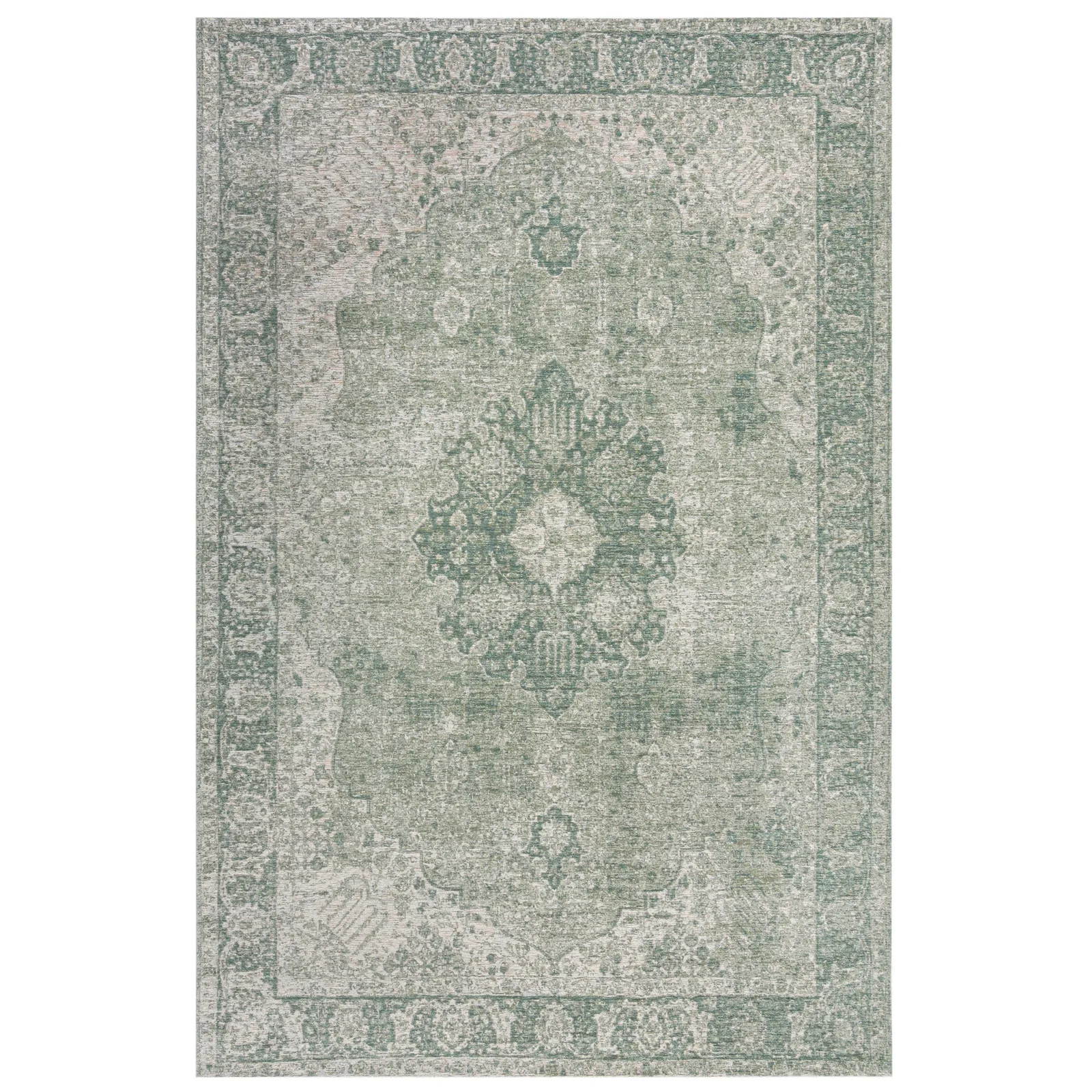 Mila Traditional Rug Green