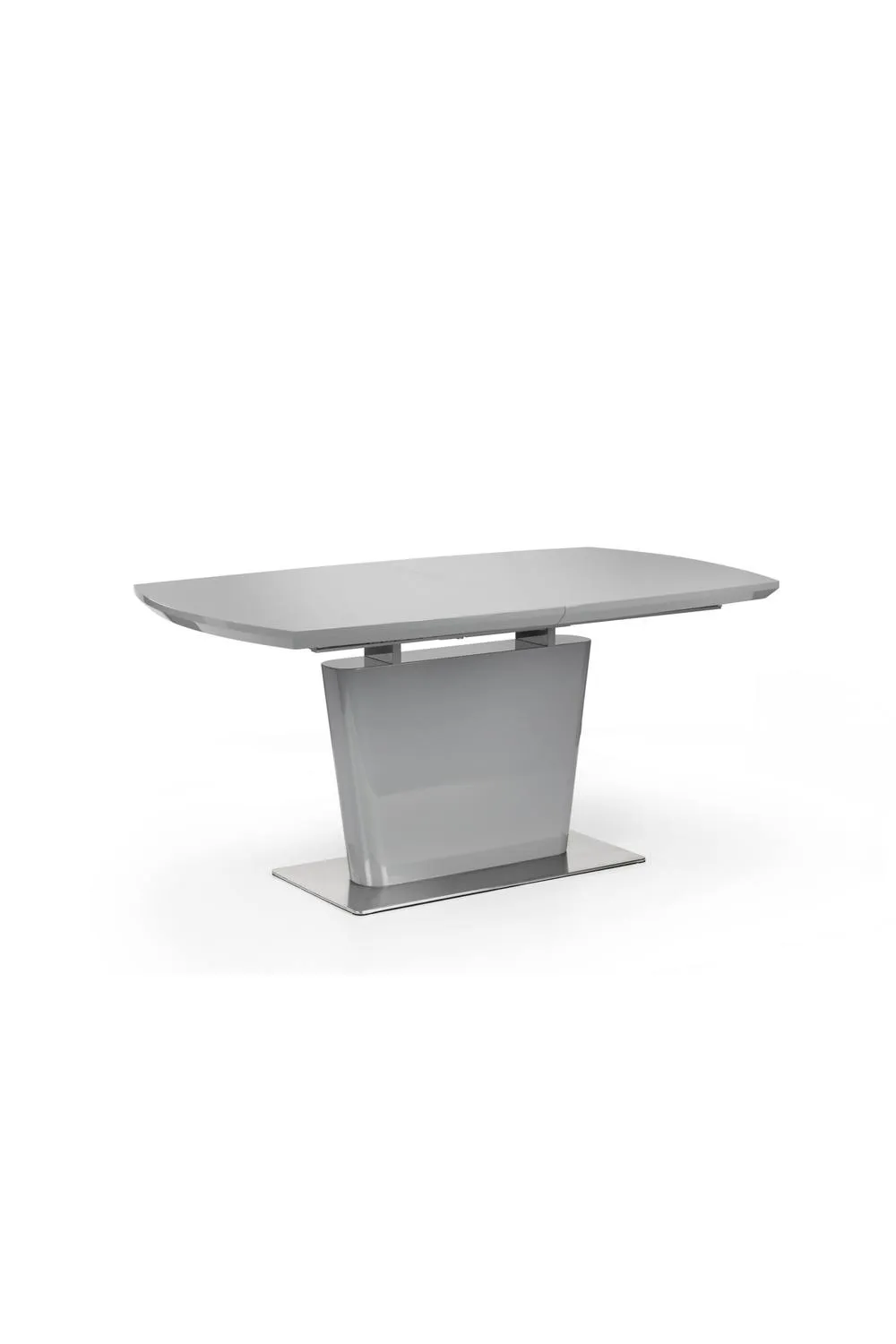 Julian Bowen Como Rectangular Extending High Gloss 4-6 Seater Dining Table in Grey 5