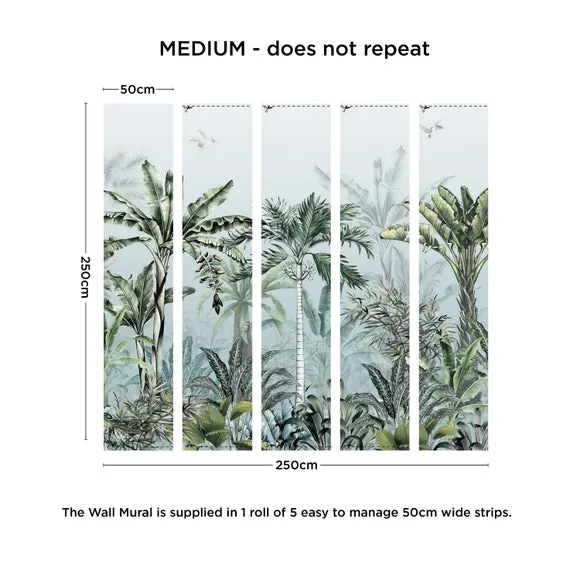 Tropical Oasis Wall Mural 4