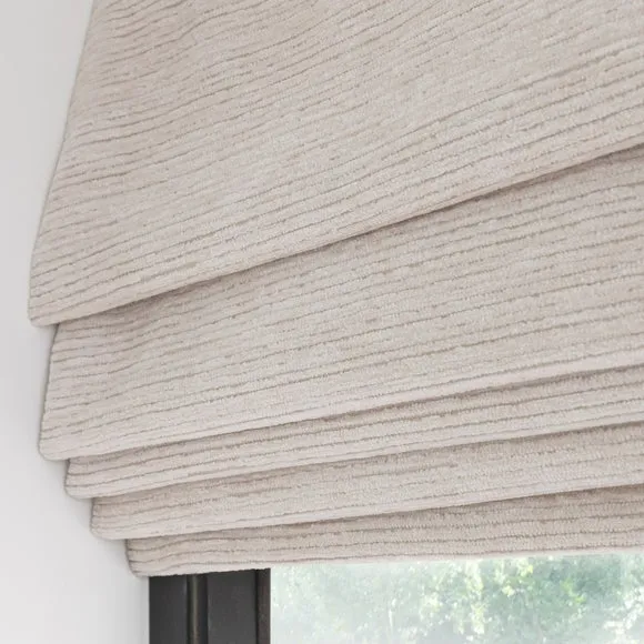 Hemmingway Chenille Roman Blind 5