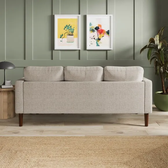 Jacob Basket Weave Reversible Compact Corner Chaise Sofa 2