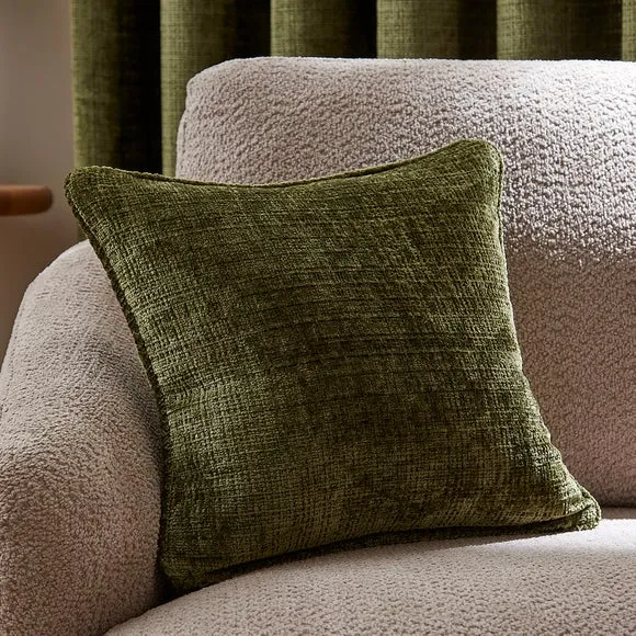 Cashton Chenille Heavyweight Eyelet Curtains 4