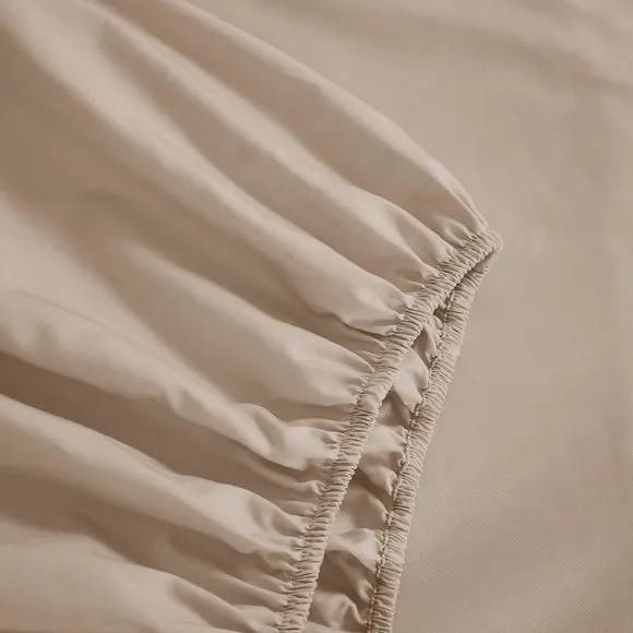 Dorma Crisp & Fresh 400 Thread Count Egyptian Cotton Percale Fitted Sheet 2