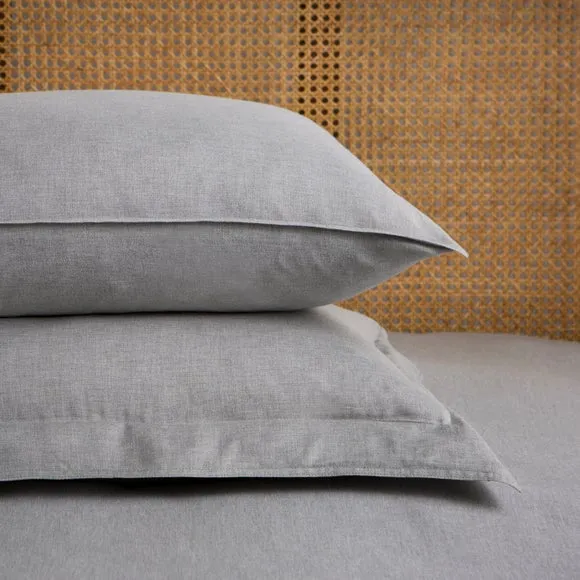 Dorma Cotton Cashmere Blend Oxford Pillowcase 3