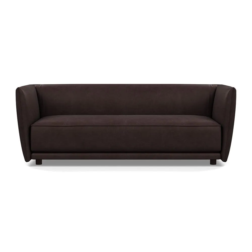 Heal's Valley 3 Seater Sofa Hertiage Dark Walnut Walnut Stain Feet 1