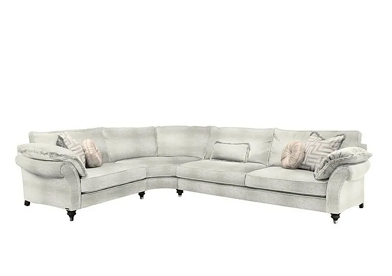 Princeton Ruched Medium Left Hand Facing Corner Sofa