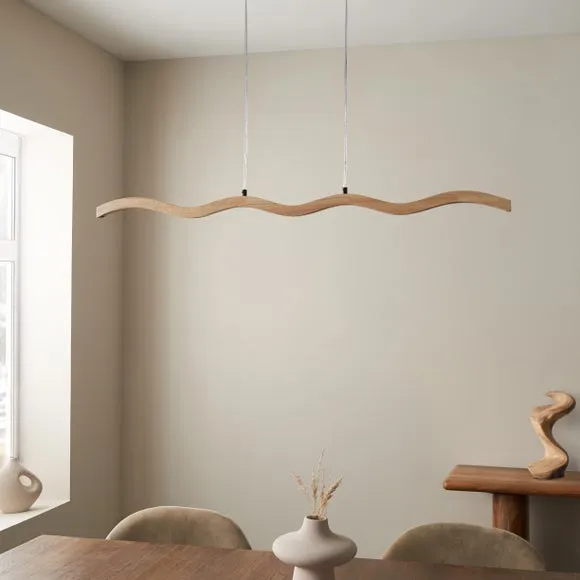 Wave Modern LED Adjustable Diner Ceiling Light 3