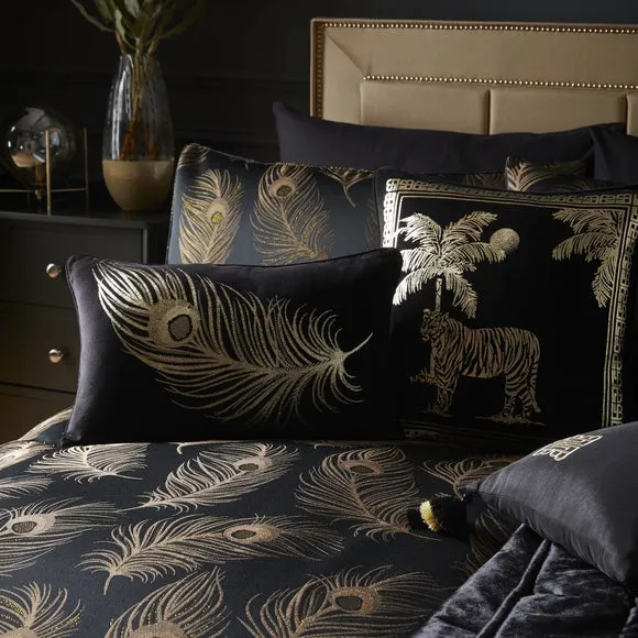 Laurence Llewelyn-Bowen Dandy Gold Duvet Cover and Pillowcase Set 3