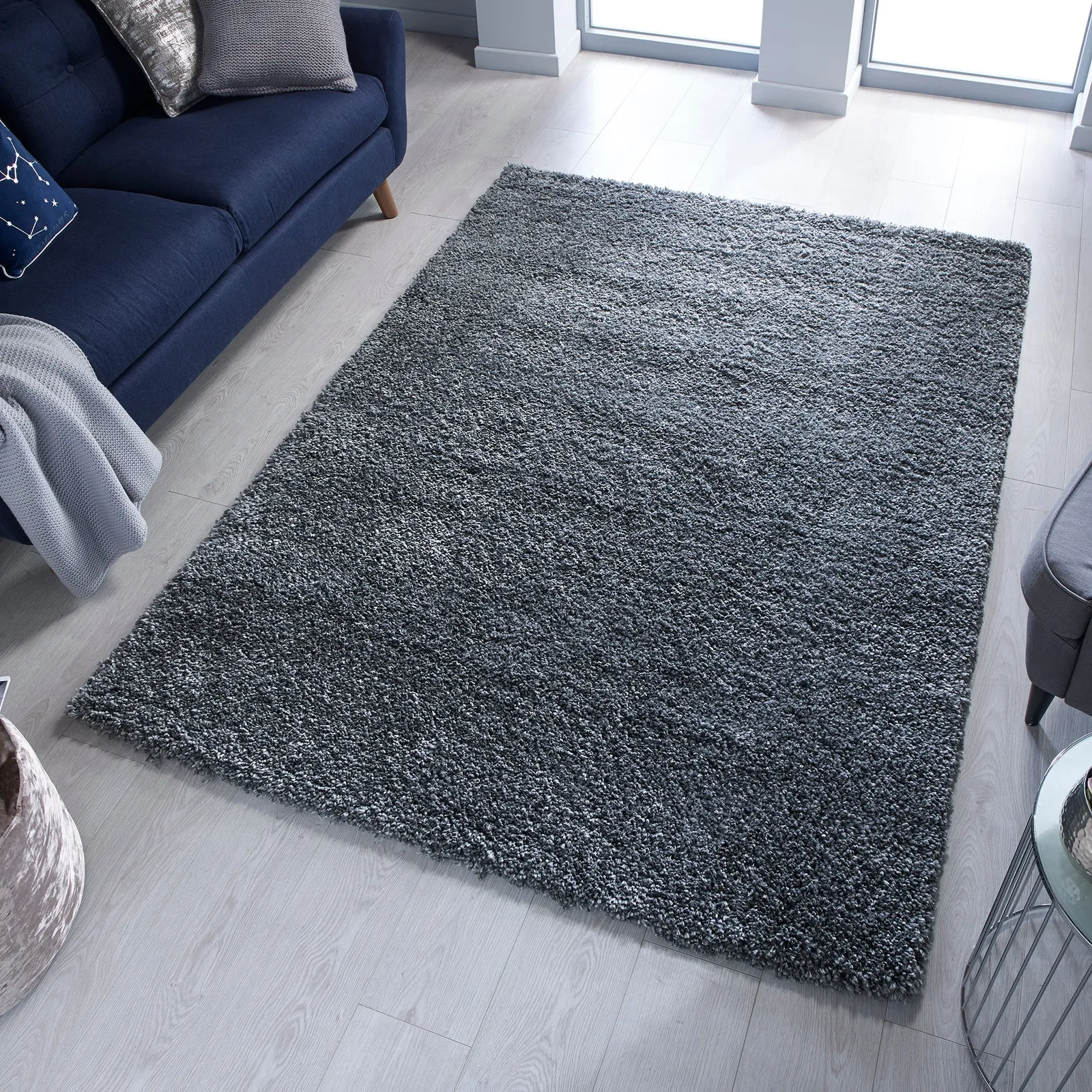 Sparks Shaggy Rug Sparks Anthracite